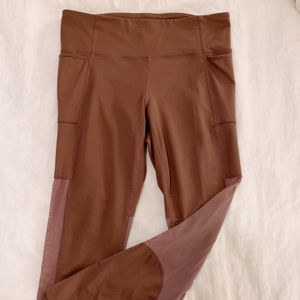 Mauve workout leggings